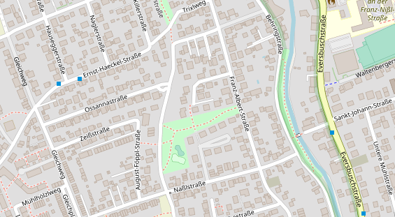 Heilpraktiker auf Satellitenbild