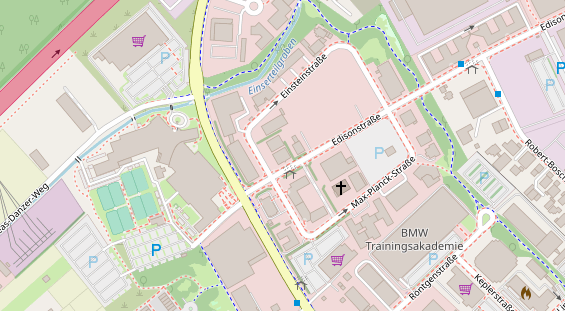 Heilpraktiker auf Satellitenbild