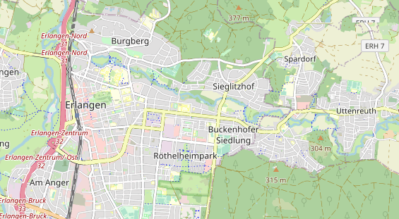 Heilpraktiker auf Karte