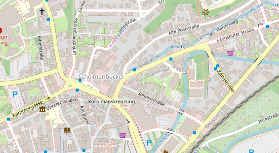 Heilpraktiker auf Satellitenbild