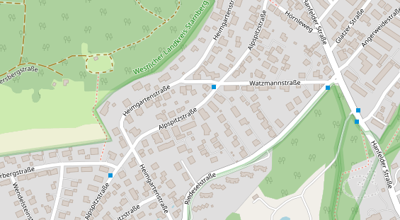 Heilpraktiker auf Satellitenbild