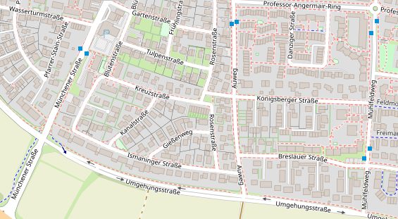 Heilpraktiker auf Satellitenbild