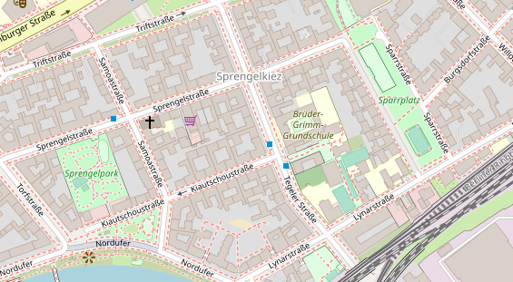 Heilpraktiker auf Satellitenbild