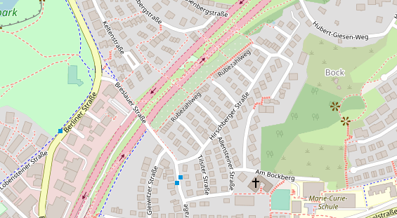 Heilpraktiker auf Satellitenbild