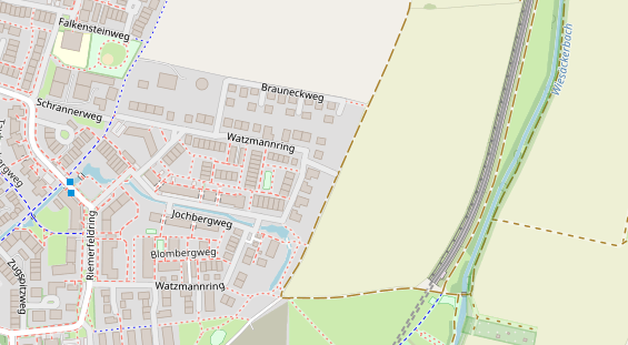 Heilpraktiker auf Satellitenbild