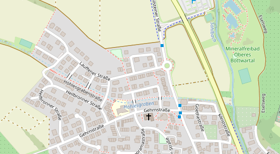 Heilpraktiker auf Satellitenbild