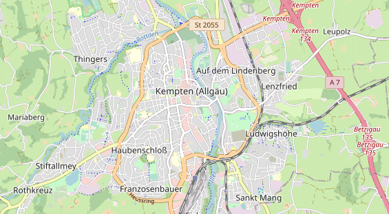 Heilpraktiker auf Karte