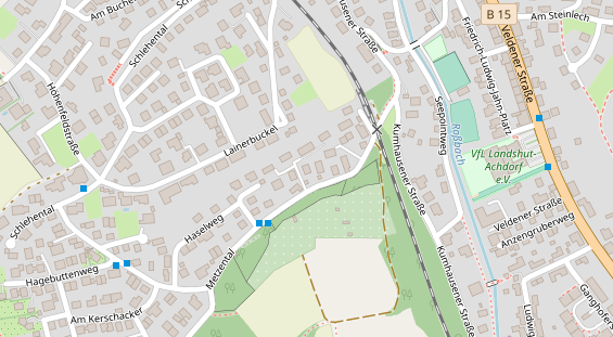 Heilpraktiker auf Satellitenbild