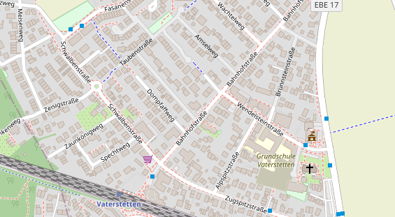 Heilpraktiker auf Satellitenbild