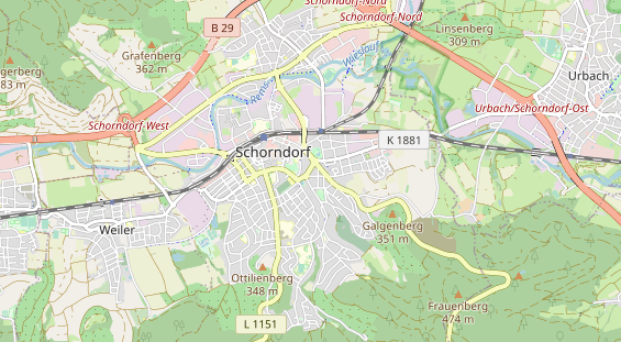 Heilpraktiker auf Karte