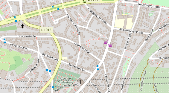 Heilpraktiker auf Satellitenbild