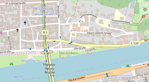 Heilpraktiker auf Satellitenbild