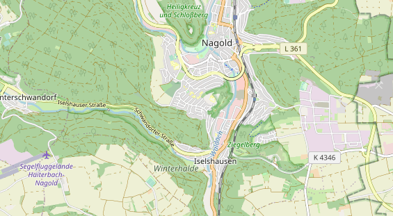 Heilpraktiker auf Karte