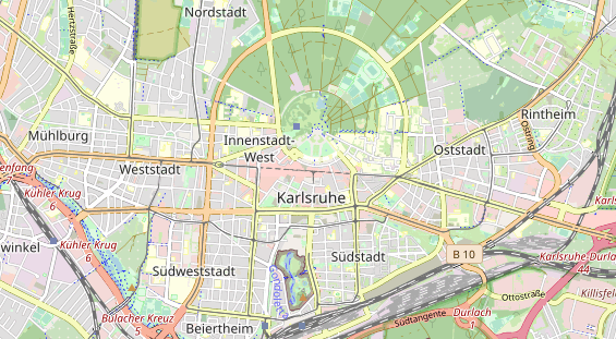 Heilpraktiker auf Karte