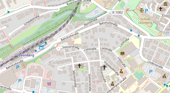 Heilpraktiker auf Satellitenbild