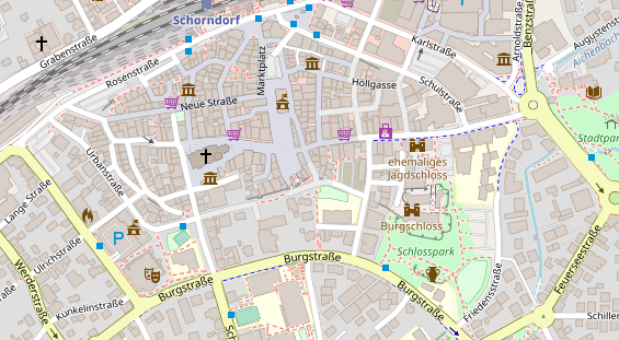 Heilpraktiker auf Satellitenbild
