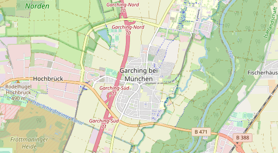 Heilpraktiker auf Karte