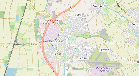 Heilpraktiker auf Karte