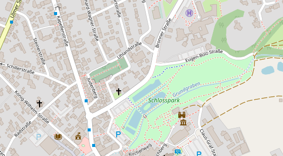 Heilpraktiker auf Satellitenbild