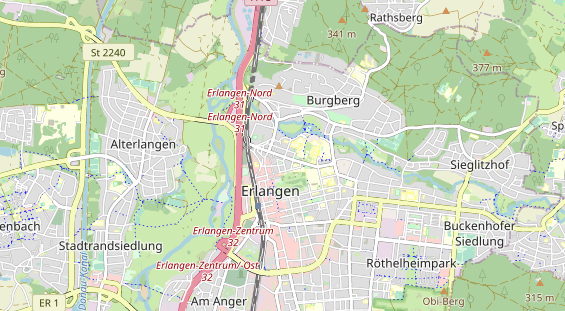 Heilpraktiker auf Karte