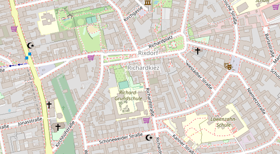 Heilpraktiker auf Satellitenbild