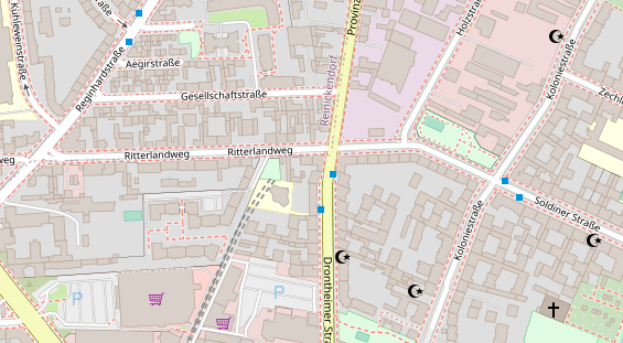 Heilpraktiker auf Satellitenbild