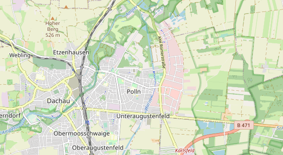 Heilpraktiker auf Karte