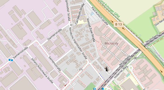 Heilpraktiker auf Satellitenbild