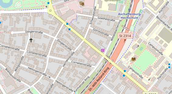 Heilpraktiker auf Satellitenbild