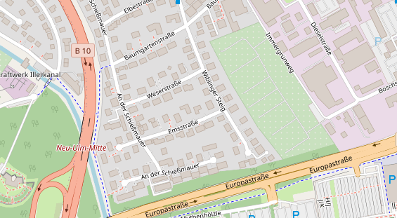 Heilpraktiker auf Satellitenbild