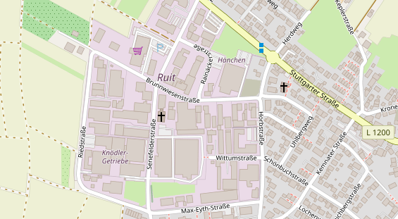 Heilpraktiker auf Satellitenbild