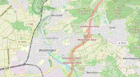 Heilpraktiker auf Karte