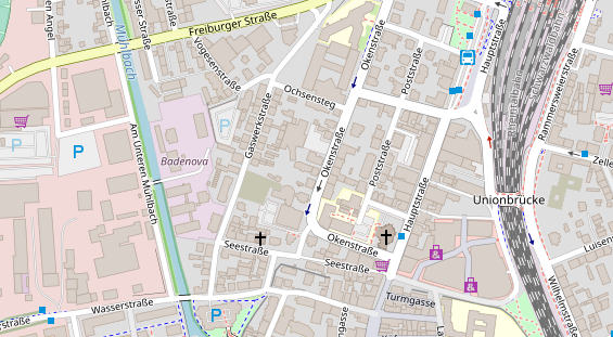 Heilpraktiker auf Satellitenbild