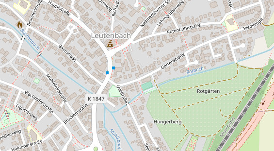 Heilpraktiker auf Satellitenbild