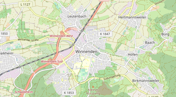 Heilpraktiker auf Karte