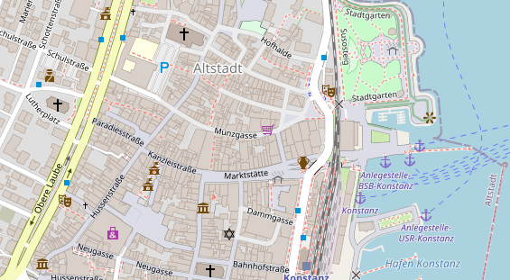 Heilpraktiker auf Satellitenbild