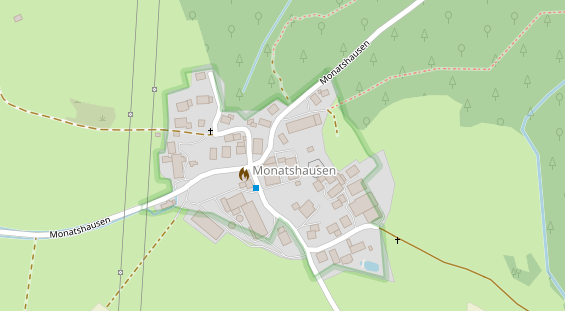 Heilpraktiker auf Satellitenbild