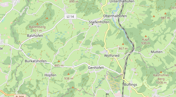 Heilpraktiker auf Karte