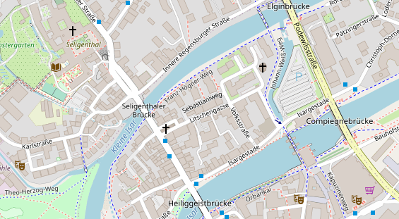 Heilpraktiker auf Karte