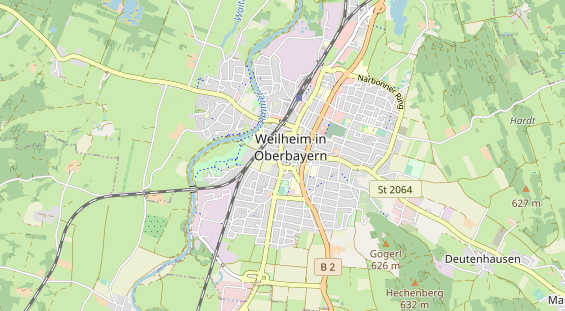 Heilpraktiker auf Karte