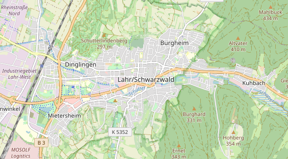 Heilpraktiker auf Karte