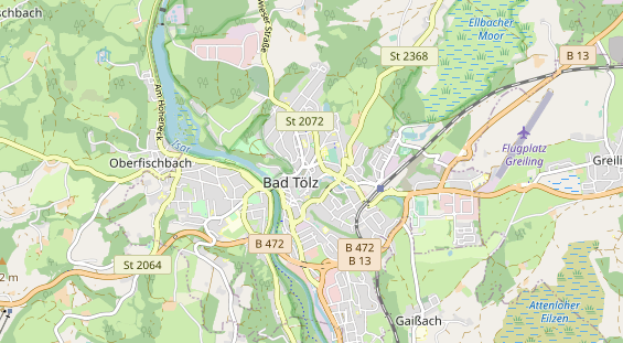 Heilpraktiker auf Karte