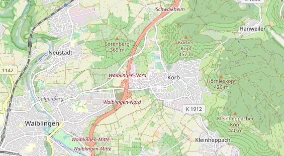 Heilpraktiker auf Karte