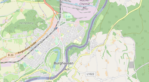 Heilpraktiker auf Karte