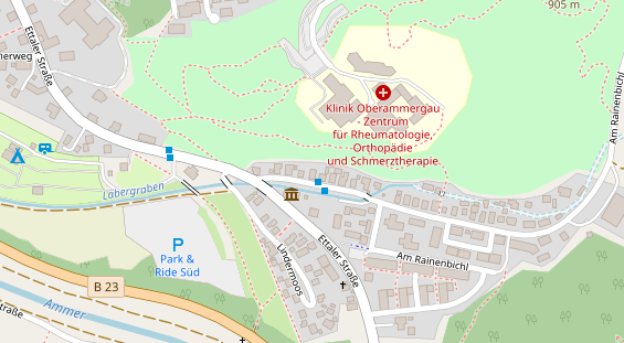 Heilpraktiker auf Satellitenbild