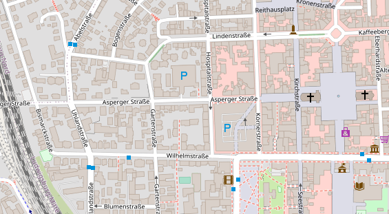 Heilpraktiker auf Satellitenbild