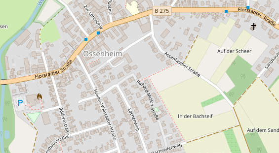 Heilpraktiker auf Satellitenbild