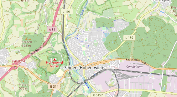 Heilpraktiker auf Karte