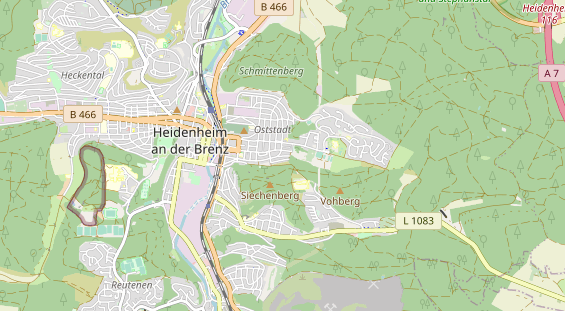 Heilpraktiker auf Karte