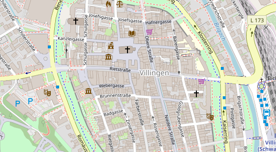 Heilpraktiker auf Satellitenbild